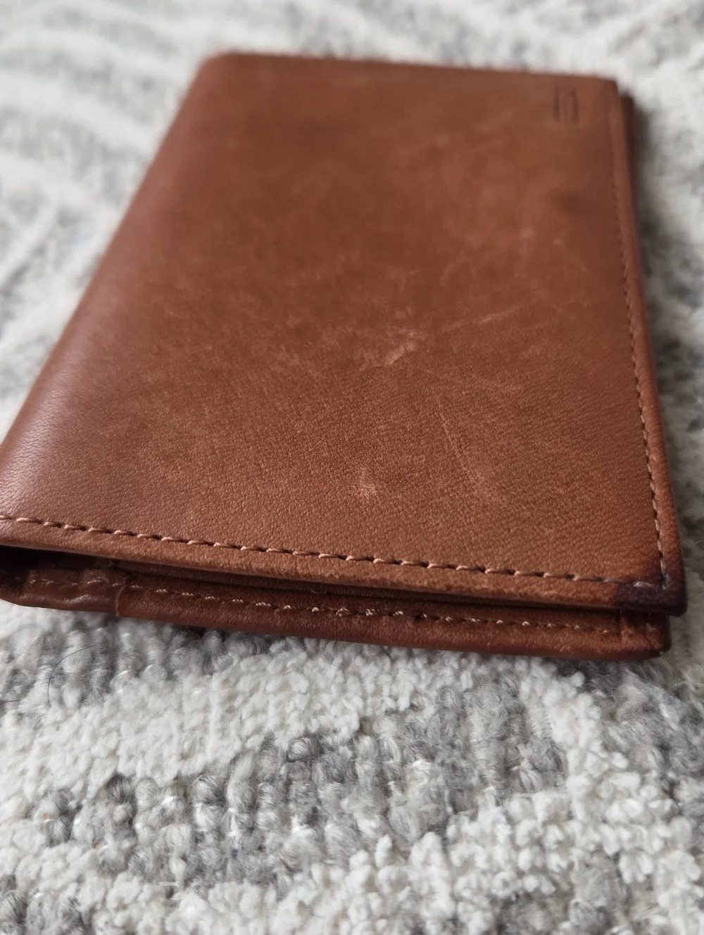 Hartmann Leather Wallet Slim Credit Card Holder Bifold Case Heritage Tan /Brown
